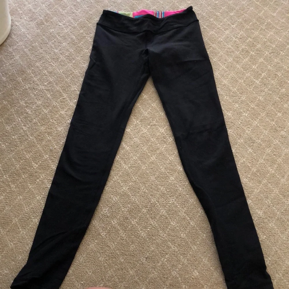 Ivivva Girls reversible leggings size 10